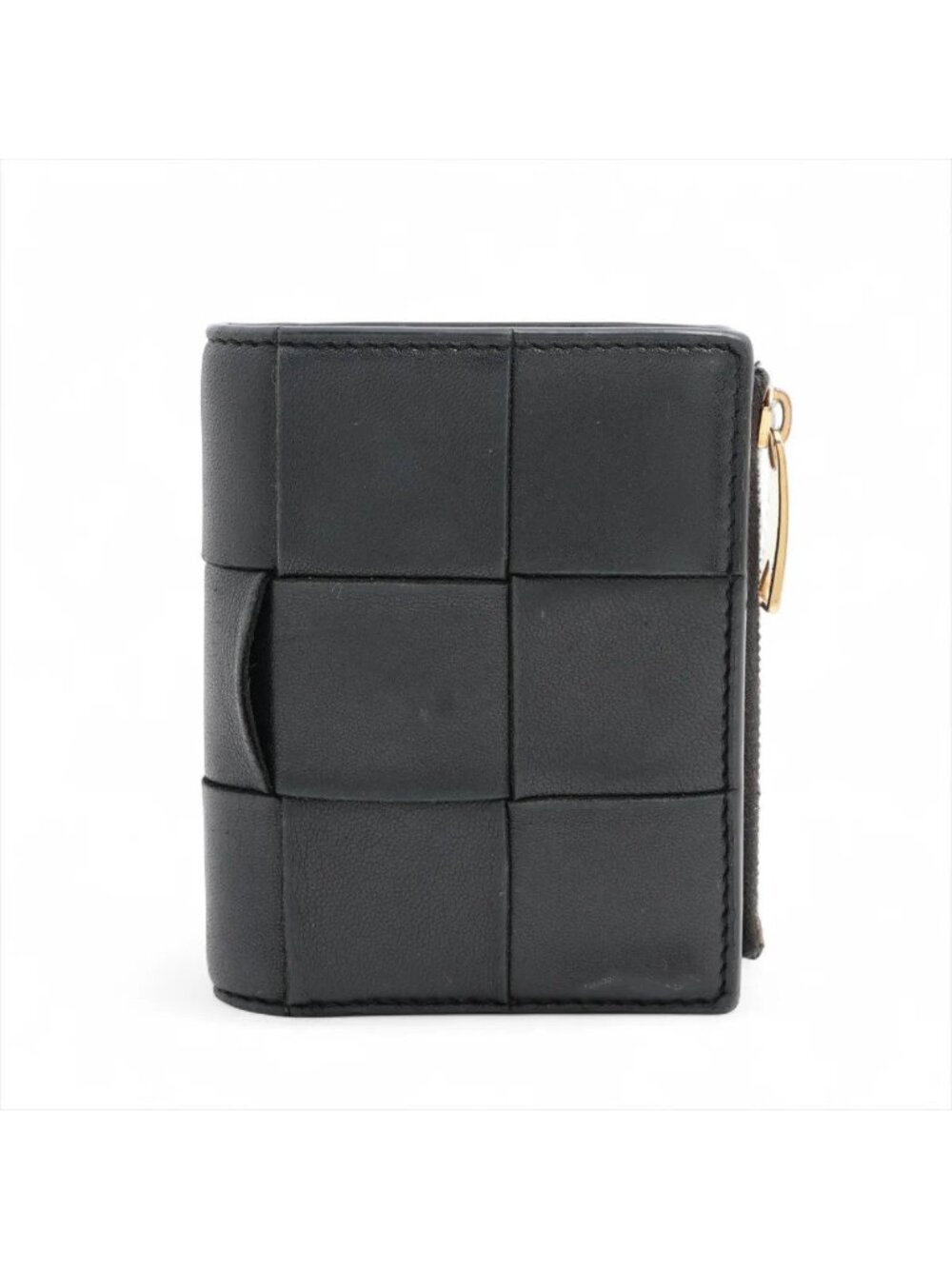 Bottega Veneta Cassette Small Leather Bifold Wallet Intrecciato